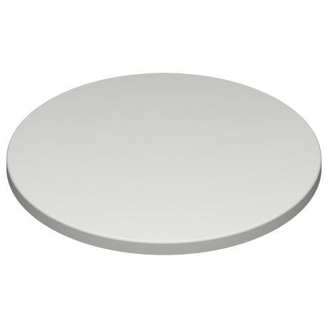 600mm Round SM France Duratop - White
