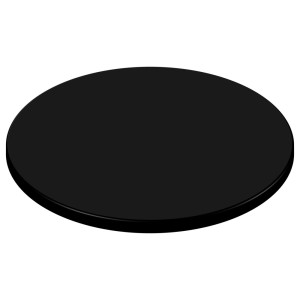 600mm Round SM France Duratop - Black