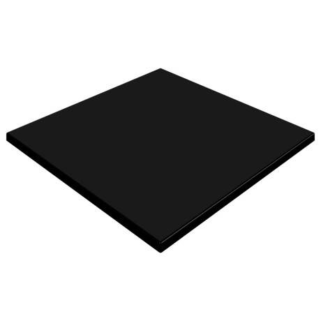 600mm Square SM France Duratop - Black 
