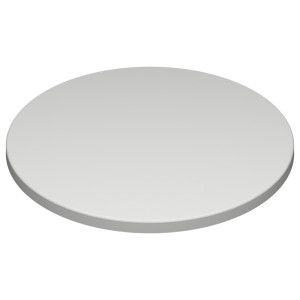 700mm Round SM France Duratop - White