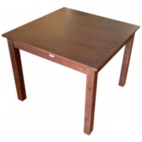 Jaron Rubberwood Table 800mm Square - Wenge Jaron Rubberwood Table 800mm Square - Wenge