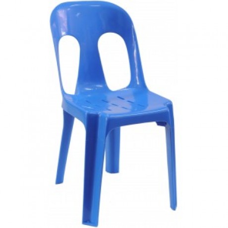 Pipee Slotted Chair, Blue Pipee Slotted Chair, Blue