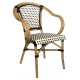 Rattan Wicker Armchair (Chocolate/Chocolate)