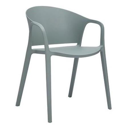 Eco Arm Chair Polypropylene - Moss Grey Eco Arm Chair Polypropylene - Moss Grey