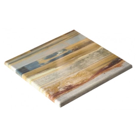 700mm Square Heatproof Table Top - RECLAIMED WOOD 700mm Square Heatproof Table Top - RECLAIMED WOOD