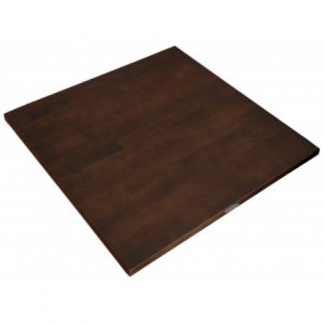 800mm Square Timber Rubberwood Table Top - Wenge 800mm Square Timber Rubberwood Table Top - Wenge