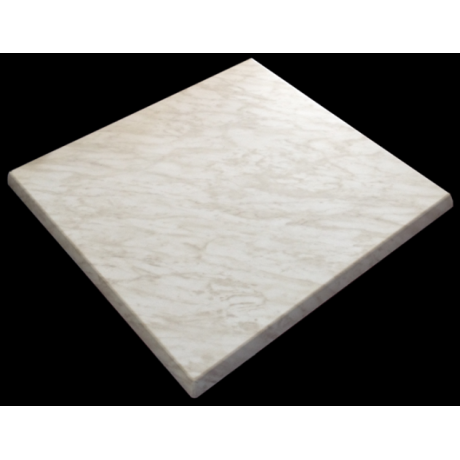 800mm Square Heatproof Table Top - MARBLE LIGHT 800mm Square Heatproof Table Top - MARBLE LIGHT