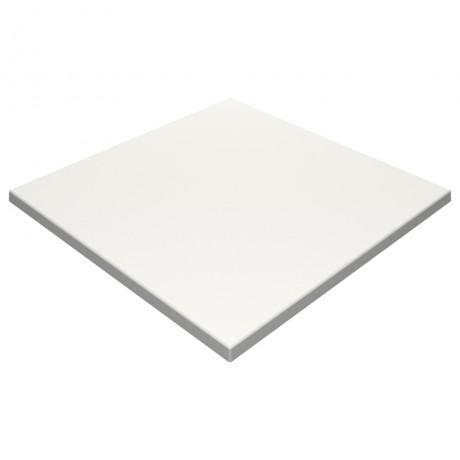 600mm Square SM France Duratop - White 600mm Square SM France Duratop - White