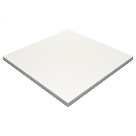 600mm Square SM France Duratop - White