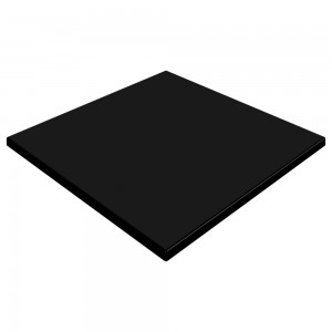  800mm Square SM France Duratop - Black